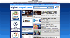 Desktop Screenshot of bigliettinapoli.com